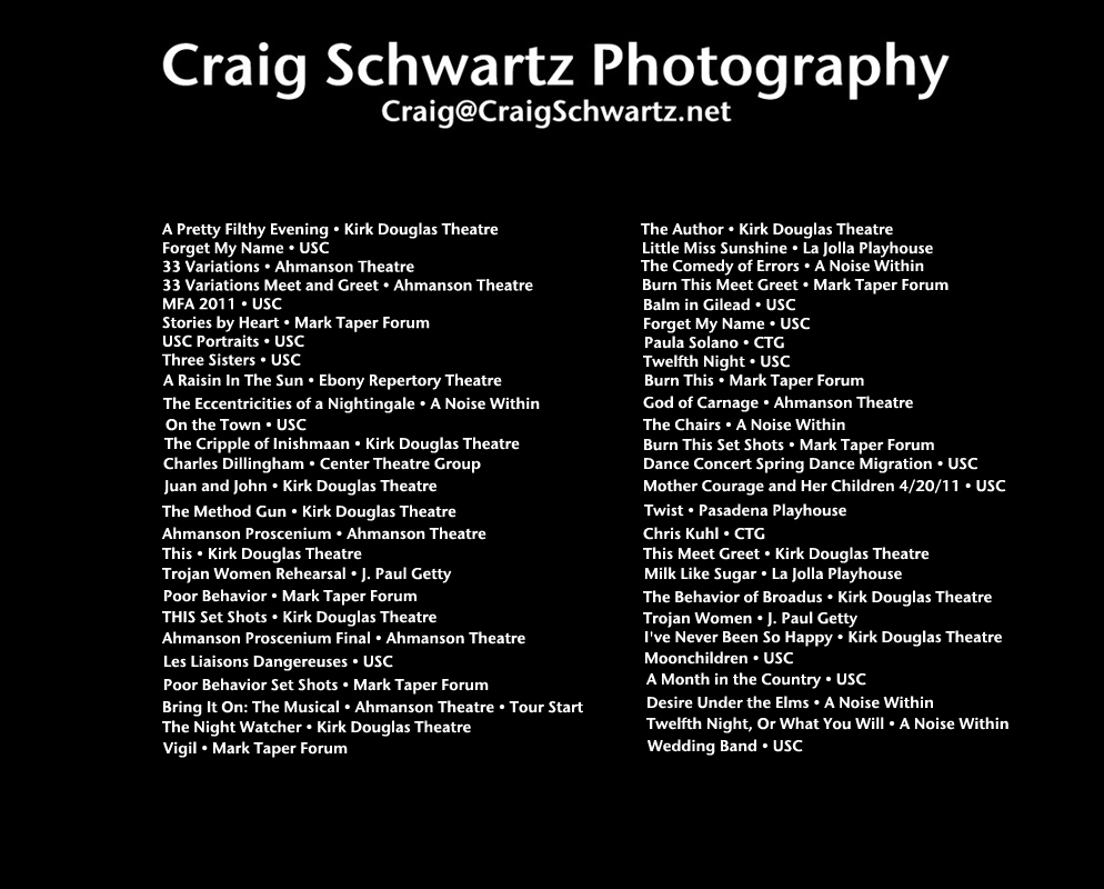 List of Shows